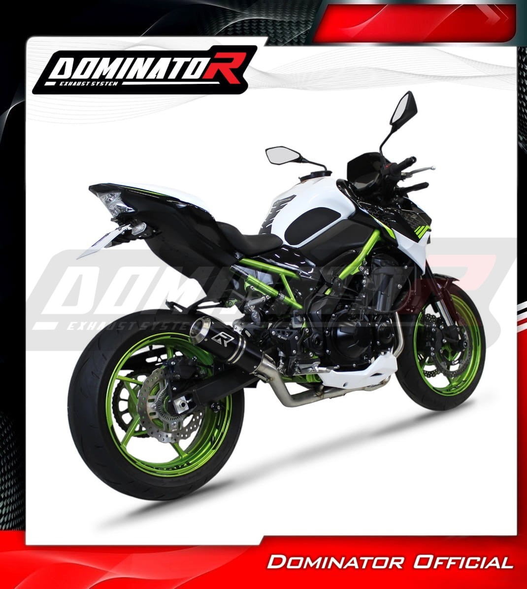 Kawasaki Z 900 2020 2024 Full Exhaust System Collector Silencer GP