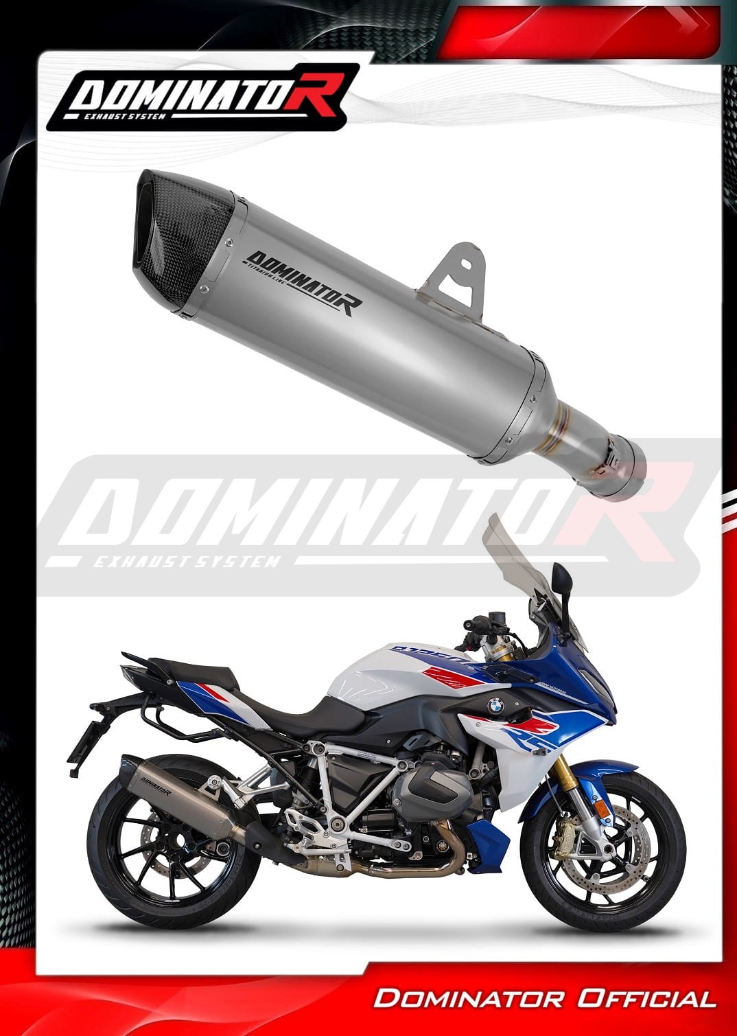 BMW R 1250 R / Cobra Schalldämpfer Motorrad / Premium Qualität / Ausp