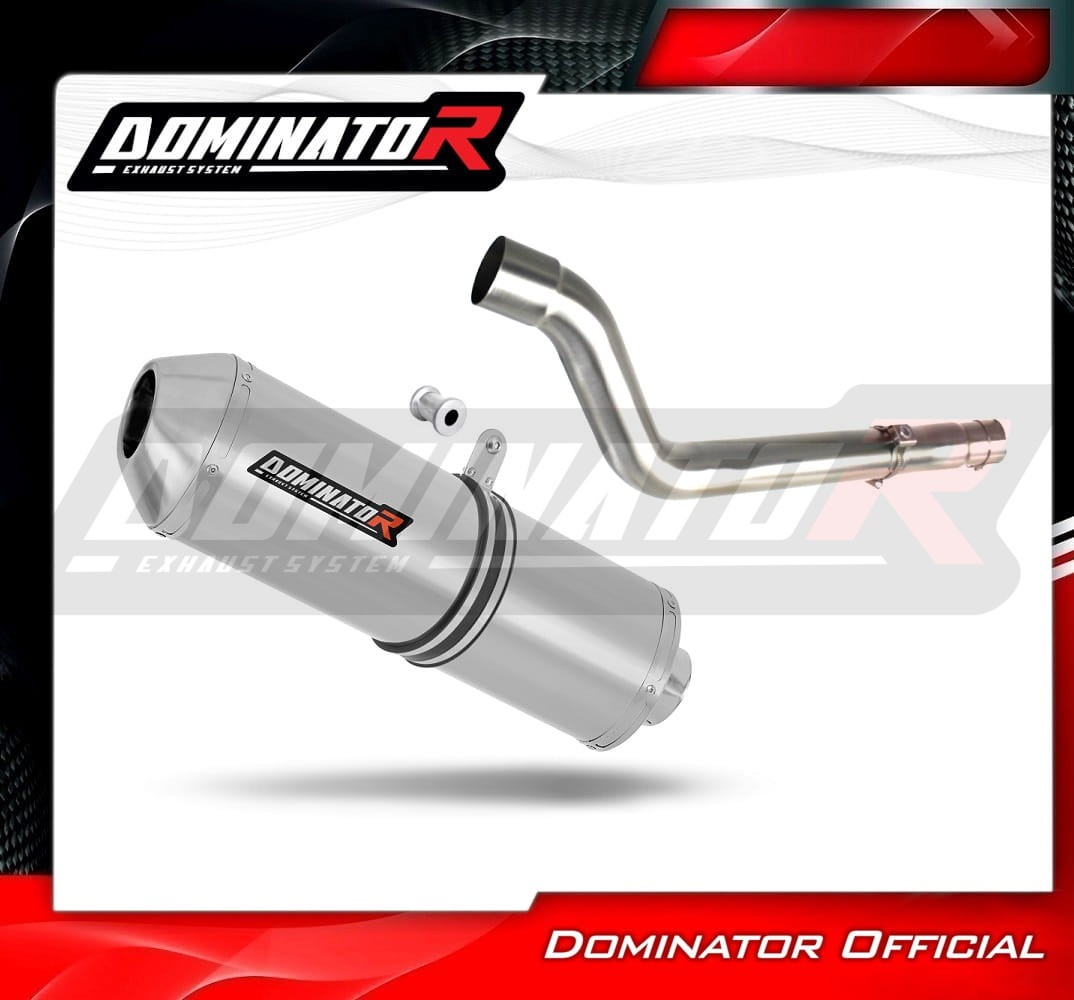 DOMINATOR Terminale di Scarico Marmitta Silenziatore OV compatibile con R1100R