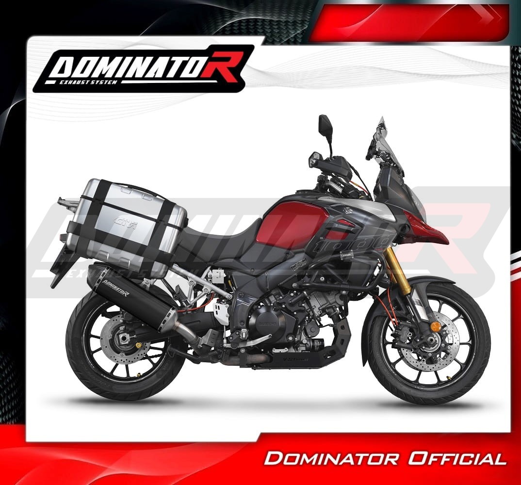 DL 650 V-Strom 2007 - 2011 Terminale di Scarico Silenziatore HP1