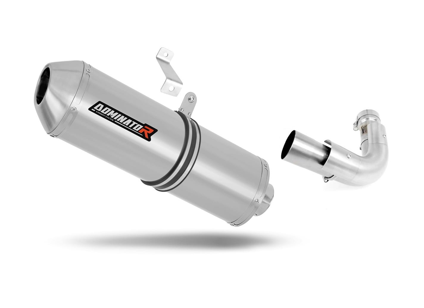 thumbnail image 2 of DOMINATOR Racing Exhaust Silencer Muffler For BMW F 650 GS (2004-2007) - Stainless Steel, Part #10063 2 of 5