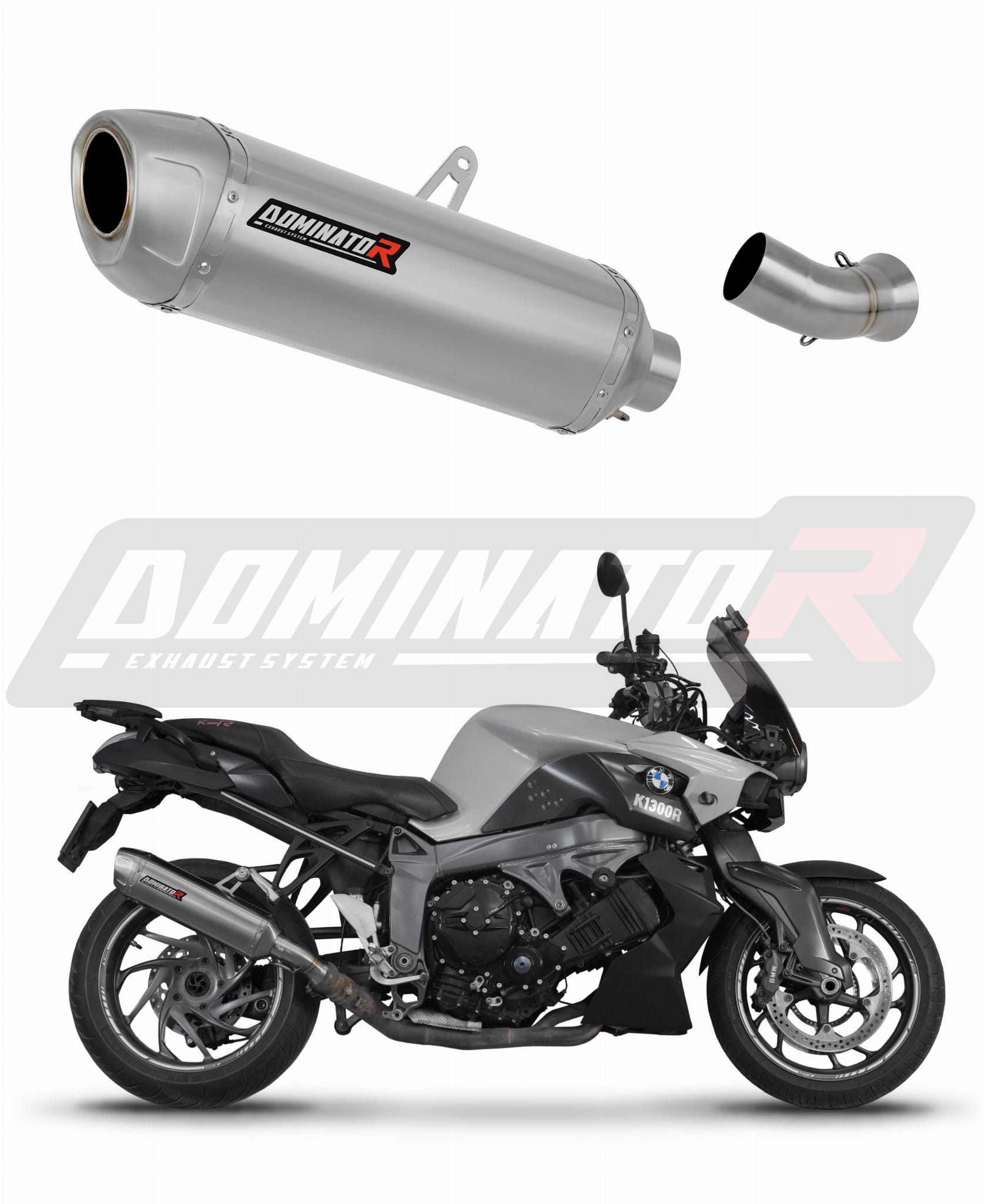 BMW K1300S 2009 - 2016 Exhaust Silencer Muffler S6 + dB killer ...