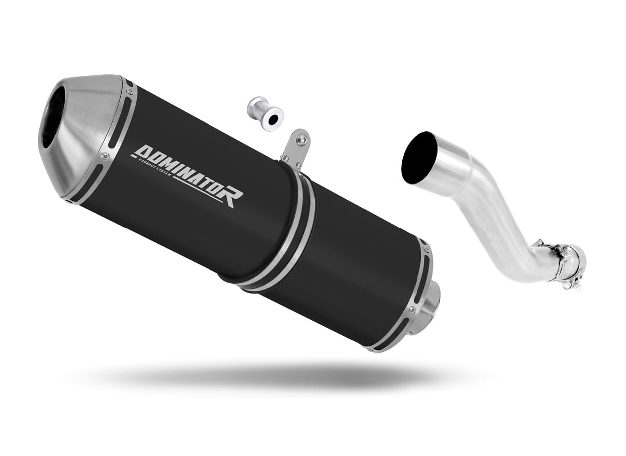 Collettore Di Scarico Sportivo DOMINATOR In Acciaio Inox Per XT 600 2KF (1987-1989) - 5