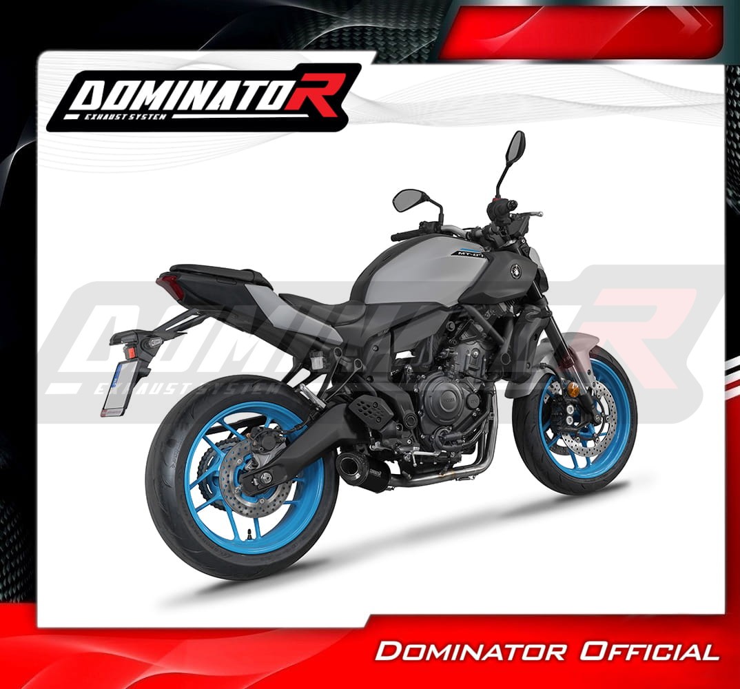 YZF R7 2021-2025 / Yamaha MT-07 Whole System Exhaust Header Pipe Muffler Tips - Stainless Steel