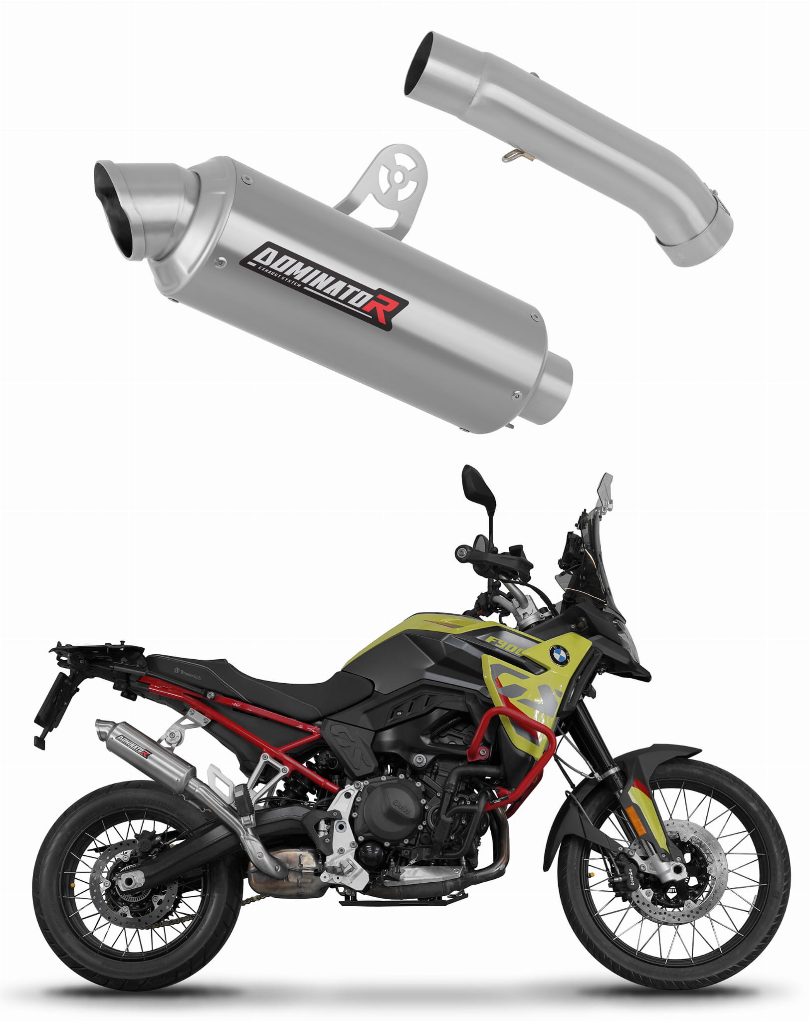 BMW F900 GS 2024 - 2025 Exhaust Silencer Muffler GPF + dB killer ...