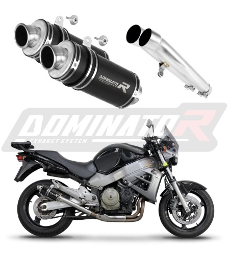 Scarico Sportivo Dominator GP I Per Honda CB 1100 X11 - Acciaio Inox 304, Senza Mappatura, 5 Anni Garanzia