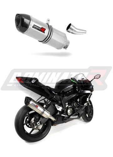 Silencieux D'occasion Pour Kawasaki ZX6R 636 De 2005 - Échappement Fonctionnel, Avec Traces D'usure
