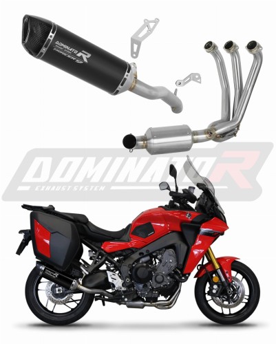 Yamaha Tracer 9 / GT 2021 - 2024 Full Exhaust System Collector Silencer ...