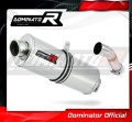 YBR 250 EXHAUST Yamaha Muffler Auspuff Sportauspuff Silencer Echappement Silencieux Scarico Scarichi Escape Wydech Tłumik OVAL DOMINATOR 
