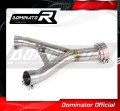 decat mid muffler DOMINATOR Mid Pipe fits to Z1000 2014  2016