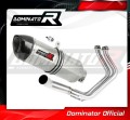 complete exhaust system with muffler DOMINATOR Full System HP1 fits to Kawasaki NINJA 650 2017  2022 2