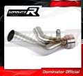decat mid muffler DOMINATOR Mid Pipe fits to GSXR 1000 K9 L0L1 2009  2011