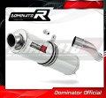 exhaust muffler DOMINATOR homologated road legal ROUND fits to CB 600F HORNET 2007  2013