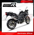 exhaust muffler DOMINATOR GP1 fits to Triumph TIGER 800 XC XR 2011  2014 4