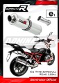 exhaust muffler DOMINATOR homologated road legal ROUND fits to R1200RS 2015  2018