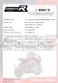 R1200RS EXHAUST BMW Homologated EC Type approval  Street legal Approval Certificate Muffler Auspuff Sportauspuff Silencer Echappement Silencieux Scarico Scarichi Escape Wydech Tłumik HP1 Carbon 2015 - 2018 Dominator 5