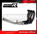 decat mid muffler DOMINATOR Mid Pipe fits to YZF R1 1000 2015  2016 4