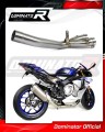 decat mid muffler DOMINATOR Mid Pipe fits to YZF R1 1000 2017  2019