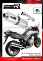 CBF 600 Exhaust HONDA Homologated EC Type approval  Street legal Approval Certificate Muffler Auspuff Sportauspuff Silencer Echappement Silencieux Scarico Scarichi Escape Wydech Tłumik OVAL 2008 - 2013 Dominator