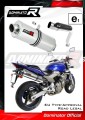 exhaust muffler DOMINATOR homologated road legal OVAL fits to CB 600F HORNET 2003  2006 3