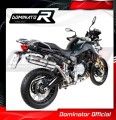 exhaust muffler DOMINATOR homologated road legal ROUND fits to F850GS Adventure 2016  2020 3