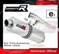 GSX 1200 INAZUMA Exhaust SUZUKI Homologated EC Type approval  Street legal Approval Certificate Muffler Auspuff Sportauspuff Silencer Echappement Silencieux Scarico Scarichi Escape Wydech Tłumik OVAL 1999 - 2000 Dominator