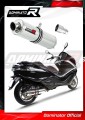 exhaust muffler DOMINATOR ROUND fits to Piaggio X10 125 2012  2016