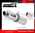 exhaust muffler DOMINATOR ROUND fits to Piaggio X10 125 2012  2016 2