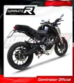 complete exhaust system with muffler DOMINATOR Full System HP3 fits to Honda CB 125 R 2018  2020 3