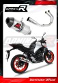 MT-03 EXHAUST FULL SYSTEM Yamaha Muffler Auspuff Sportauspuff Silencer Echappement Silencieux Scarico Scarichi Escape Wydech Tłumik Carbon Tip HP3 2017 - 2020 DOMINATOR