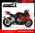 S1000RR Exhaust BMW Homologated EC Type approval  Street legal Approval Certificate Muffler Auspuff Sportauspuff Silencer Echappement Silencieux Scarico Scarichi Escape Wydech Tłumik HP1 2009 - 2011 Dominator 3