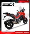MULTISTRADA 1260 / 1260 S EXHAUST Ducati Muffler Auspuff Sportauspuff Silencer Echappement Silencieux Scarico Scarichi Escape Wydech Tłumik Carbon Tip HP3 2018 - 2020 Dominator 2