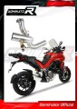 decat mid muffler DOMINATOR Mid Pipe fits to Multistrada 1260 / 1260 S 2018  2020