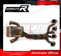 decat mid muffler DOMINATOR Mid Pipe fits to Z 1000 SX 2014  2016 6