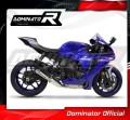 decat mid muffler DOMINATOR GP3 Mid Pipe fits to YZF R1 1000 RN65 2020  2022 4
