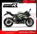 exhaust muffler DOMINATOR HP3 fits to Kawasaki NINJA 125 Z125 2019  2023 4