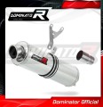 exhaust muffler DOMINATOR ROUND fits to Piaggio MP3 500 2008  2022 2