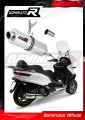 wydech tłumik DOMINATOR Owalny pasujący do motocykla Piaggio MP3 500 2008 - 2022