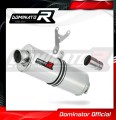 wydech tłumik DOMINATOR Owalny pasujący do motocykla Piaggio MP3 500 2008 - 2022 2