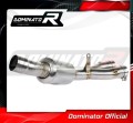 MT-10 MT-10 SP Tourer Edition FZ-10 RN45 Exhaust Cat Eliminator Catalyst Catalytic Converter Linkpipe Decat Downpipe 2016 – 2020 DOMINATOR 1