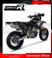DR-Z DRZ 400 S SM EXHAUST Suzuki Muffler Auspuff Sportauspuff Silencer Echappement Silencieux Scarico Scarichi Escape Wydech Tłumik ROUND 2000 - 2019 DOMINATOR 2