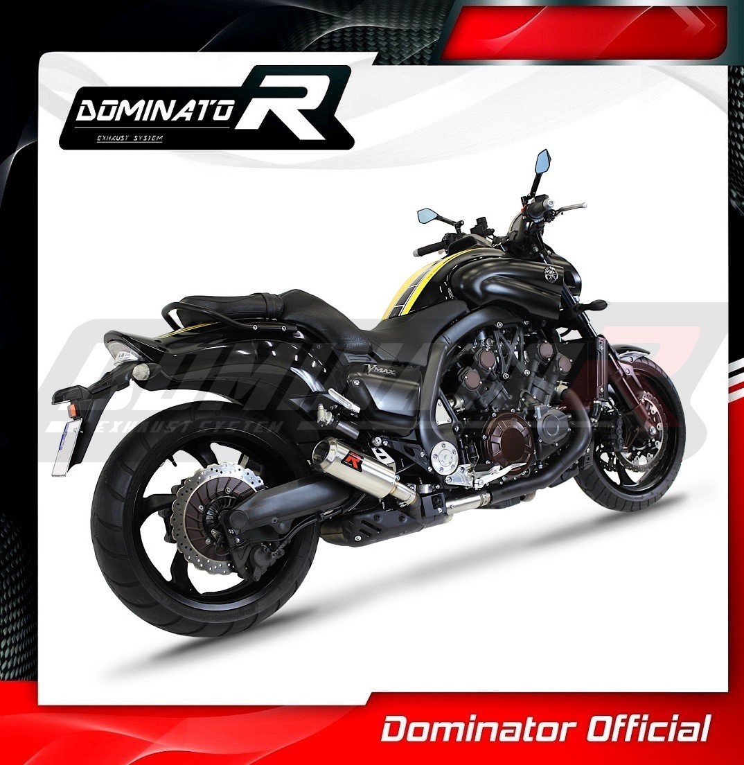 Yamaha V MAX 1700 2009 - 2019 Exhaust Silencer Muffler GP + dB