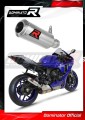 YZF R1 R1M 1000 RN49 EXHAUST Yamaha Muffler Auspuff Sportauspuff Silencer Echappement Silencieux Scarico Scarichi Escape Wydech Tłumik GP 2017 - 2019 DOMINATOR