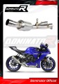 decat mid muffler DOMINATOR Mid Pipe fits to YZF R1 1000 2020  2022