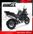 wydech tłumik DOMINATOR Owalny pasujący do motocykla Benelli TRK 502 X 2018 - 2021 3