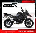 exhaust muffler DOMINATOR ROUND fits to Benelli TRK 502 X 2018  2021 4