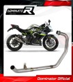 Ninja 125 Z125 Exhaust Kawasaki Cat Eliminator DECAT Header Head pipe Linkpipe Downpipe collector manifold DOMINATOR