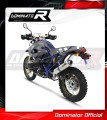 wydech tłumik DOMINATOR Okrągły pasujący do motocykla BMW HP2 Enduro 2004 - 2007 3