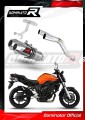 FZ6 FAZER S2 Exhaust Yamaha Muffler Auspuff Sportauspuff Silencer Echappement Silencieux Scarico Scarichi Escape Wydech Tłumik OVAL 2006 - 2010 DOMINATOR