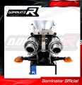 FZ6 FAZER S2 Exhaust Yamaha Muffler Auspuff Sportauspuff Silencer Echappement Silencieux Scarico Scarichi Escape Wydech Tłumik GP 2006 - 2010 DOMINATOR 7
